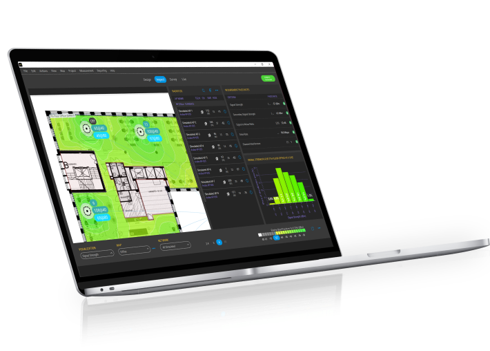 Ekahau site survey example